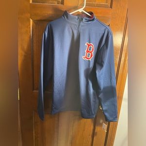 Men’s SMALL Red Sox Quarter Zip